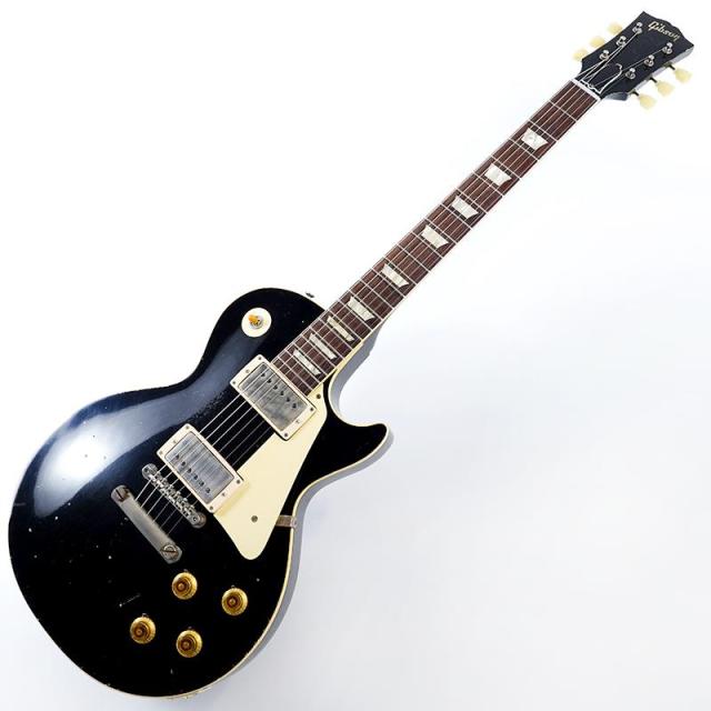 Gibson Murphy Lab 1958 Les Paul Standard Ebony Heavy Aged NH SN.841055_1