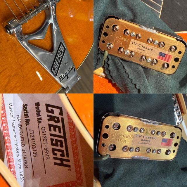 GRETSCH USED 中古 G6120T-59 Vintage Select Edition ’59 Chet Atkins Vintage Orange Stain Lacquer[SN.JT24103735] グレッチ_8