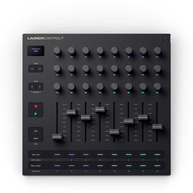 NOVATION Launch Control XL 3(ノベーション)(ラウンチコントロール)(60mmフェーダー搭載・USB・MIDIコントローラー)(Ableton Live 12 Lite付属)