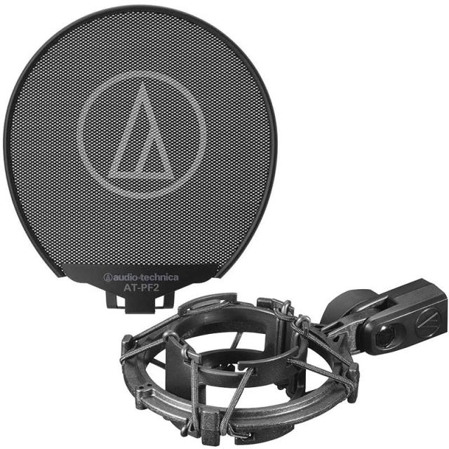 audio-technica AT8458a + AT-PF2 (ショックマウント・ポップガードセット)