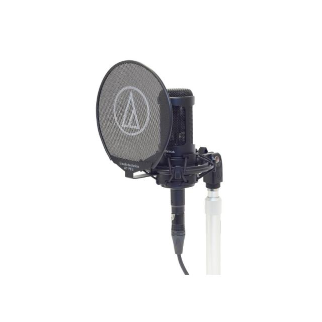 audio-technica AT8458a + AT-PF2 (ショックマウント・ポップガードセット)_1