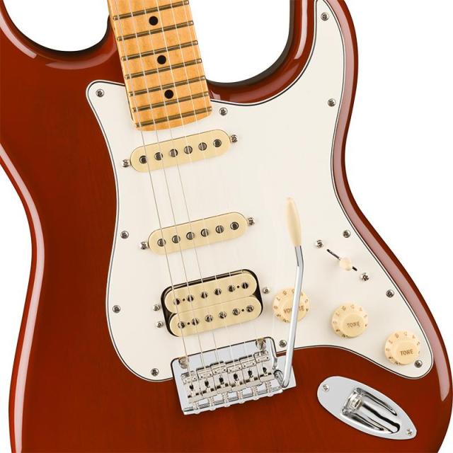 Fender MEX Player II Stratocaster HSS (Transparent Mocha Burst/Maple) [Chambered Body]_3