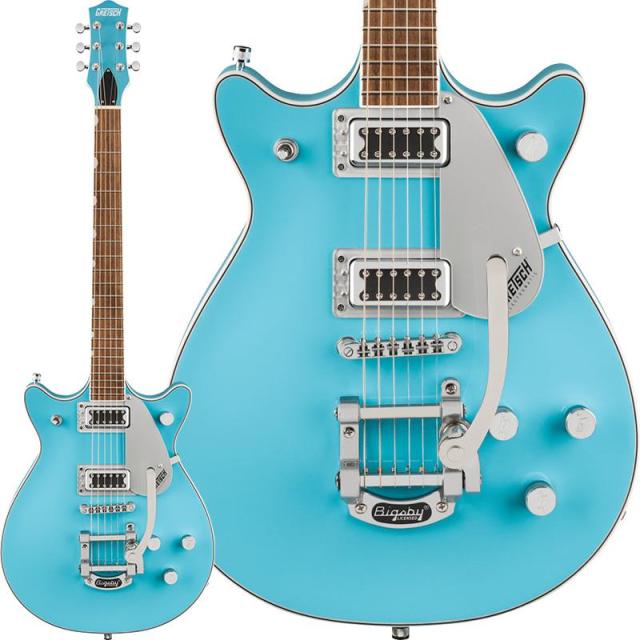 GRETSCH G5232T Electromatic Double Jet FT with Bigsby (Kailani Blue/Laurel)