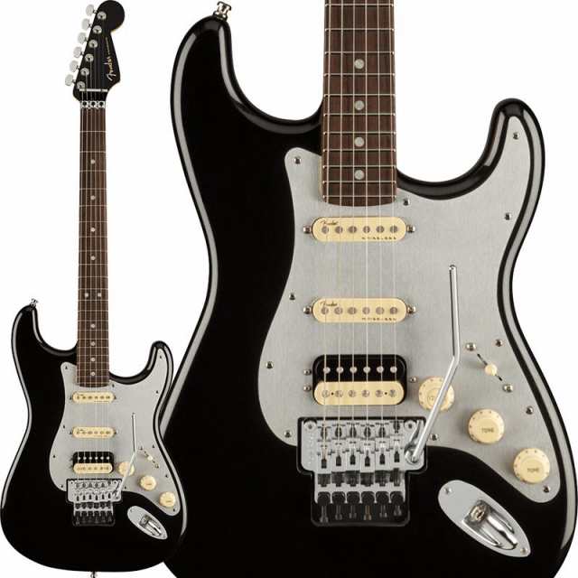 Fender USA American Ultra Luxe Stratocaster Floyd Rose HSS (Mystic Black/Rosewood)【旧価格品】の通販は