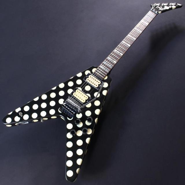 Jackson USA USED 中古 Limited Edition Randy Rhoads Tribute Flying V (Polka Dots)_1