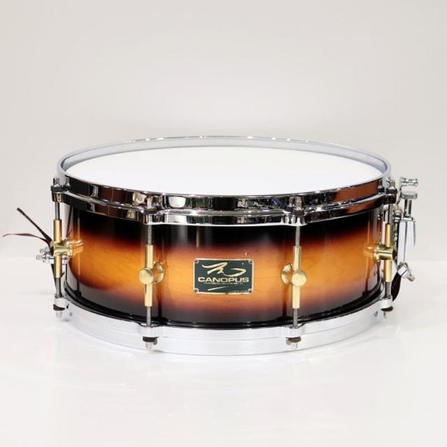 CANOPUS 【USED】M-1465 [The Maple Snare Drum 14’’×6.5 - Tobacco Burst LQ]