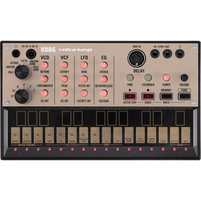 KORG (予約商品・8月下旬〜9月上旬頃予定)volca keys アナログ・ループシンセ ANALOGUE LOOP SYNTH 15,840円