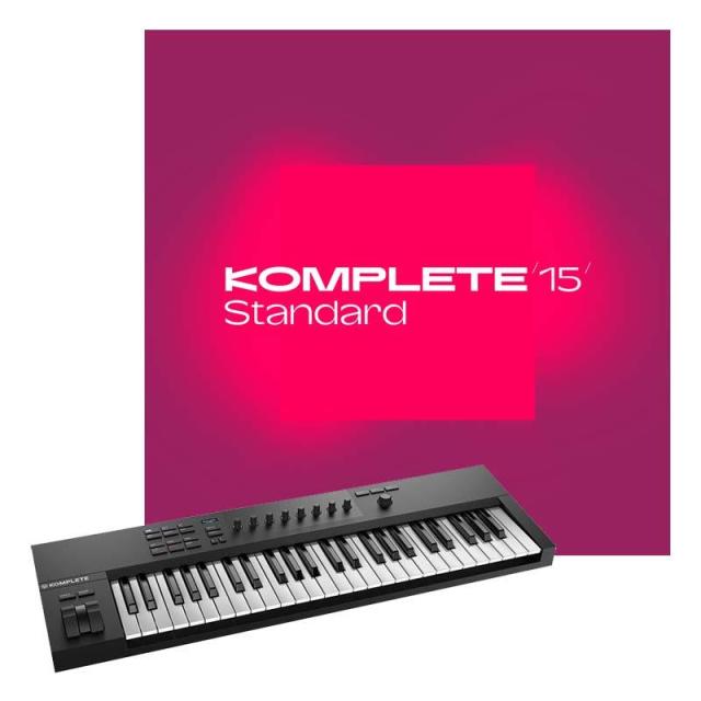 Native Instruments KOMPLETE KONTROL A49 + Komplete 15 Standard Upgrade for KSelect 【数量限定セット】(コンプリートコントロール)(ネイティブインストルメンツ)