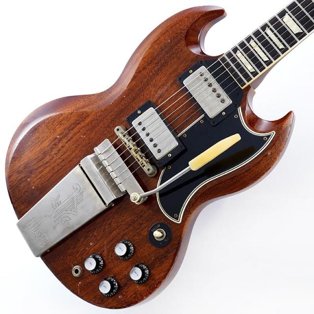 Gibson Murphy Lab 1964 SG Standard Reissue with Maestro Vibrola Heavy Aged Faded Cherry SN.5042841
