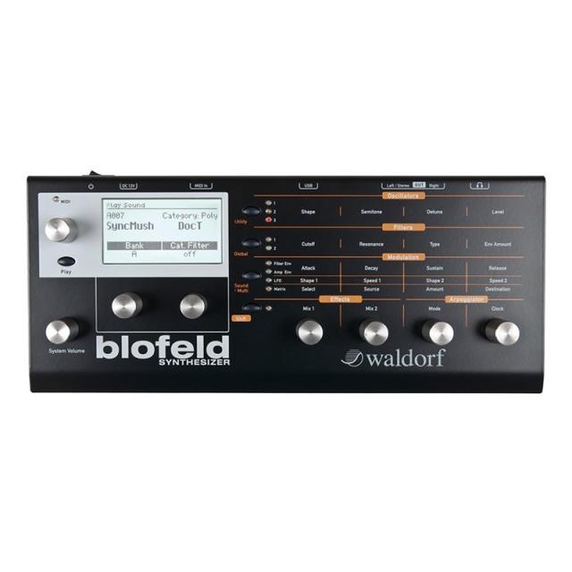Waldorf Blofeld Desktop(音源モジュール)【Black Version】の