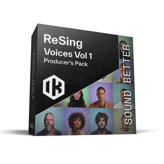 IK Multimedia ReSing Voices Vol 1 Producer’s Pack(オンライン納品)