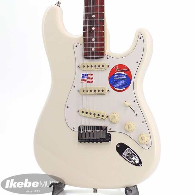 Fender USA Jeff Beck Stratocaster (Olympic White)の通販は