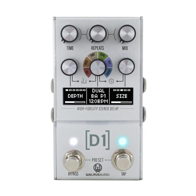 WALRUS AUDIO Mako Series MKII: D1 High-Fidelity Delay WAL-MAKO/D1MK2（ウォルラスオーディオ）ディレイ 42,075円