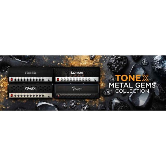 IK Multimedia TONEX Metal Gems Signature Collection (TONEX エコシステム)(アンプシミュレーター)(オンライン納品)
