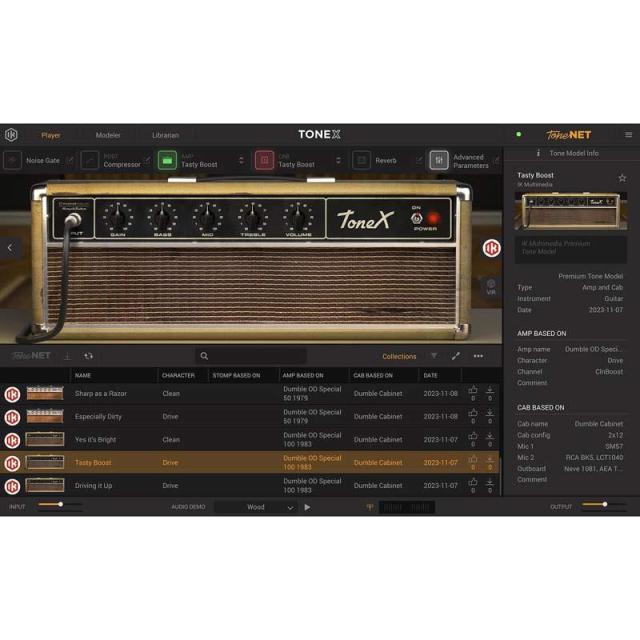 IK Multimedia 【TONEX Collections Sale！】TONEX ODS Legends (TONEX エコシステム)(アンプシミュレーター)(オンライン納品)
