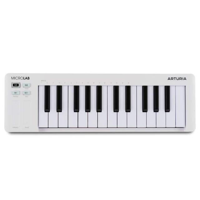 Arturia MICROLAB MK3 WH(USB・MIDIコントローラー)(アートリア)(マイクロラボ)_2