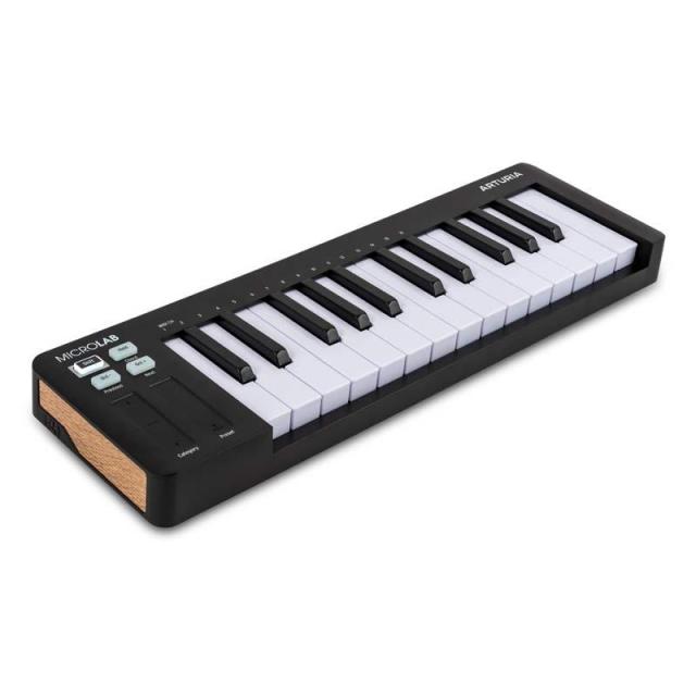 Arturia MICROLAB MK3 BK(USB・MIDIコントローラー)(アートリア)(マイクロラボ)_1