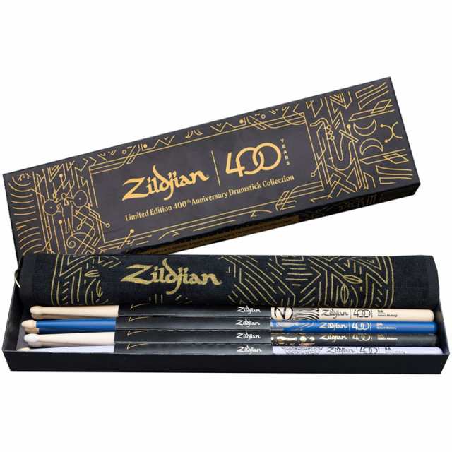 Zildjian ジルジャン400周年記念 ドラムスティックコレクション [NAZLFZ5ABUNDLE]