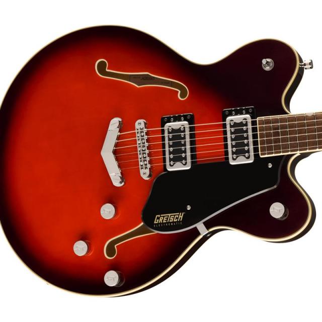 GRETSCH G5622 Electromatic Center Block Double-Cut with V-Stoptail（Claret Burst／Laurel）_2