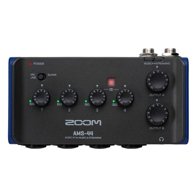 ZOOM AMS-44(AUDIO I/F for MUSIC & STREAMING)_1