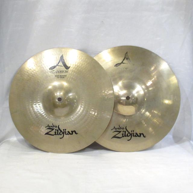 Zildjian 【USED】A Custom Hihat 13’’ pair [Top 880g / Bottom 1035g]