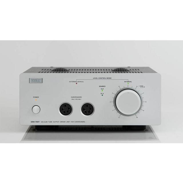 STAX SRM-700T(真空管方式・ドライバーユニット)(スタックス)(イヤースピーカー)(高出力GT管 6SN7採用・真空管ハイエンドドライバー)