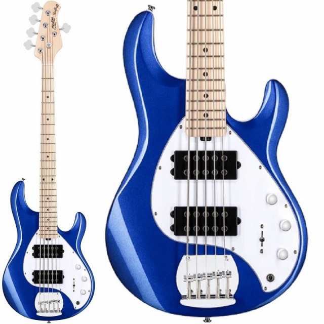 Sterling by MUSICMAN S.U.B. Series Ray5 HH (Cobra Blue/Maple)