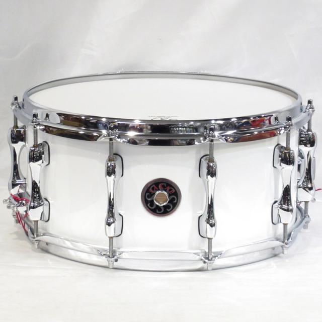 SAKAE OSAKA HERITAGE SD1465MA/M-PW [Maple Snare Drum 14’’×6.5’’ - Pearl White]
