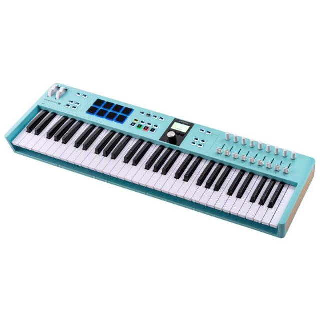 Arturia 【新生活応援セール】KEYLAB ESSENTIAL 61 MK3 AQUAMARINE (アートリア)(MIDIコントローラー)(限定カラー)(アクアマリン)