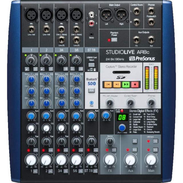 PreSonus StudioLive AR8c Analog Mixer (プリソナス)(スタジオワン