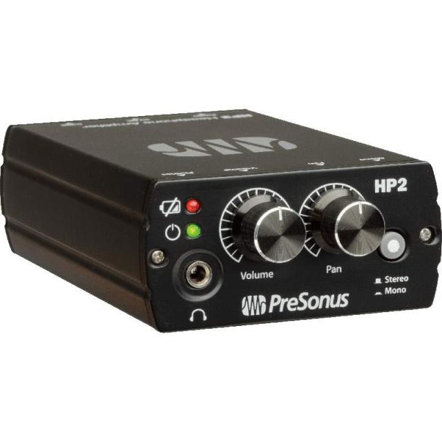 PreSonus HP2 Personal Headphone Amplifier (プレソナス)(ヘッドホンアンプ)(パンノブ搭載)_1