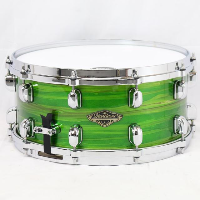 TAMA Starclassic Walnut/Birch Snare Drum 14×6.5 - Lacquer Shamrock Oyster [WBSS65-LSO]