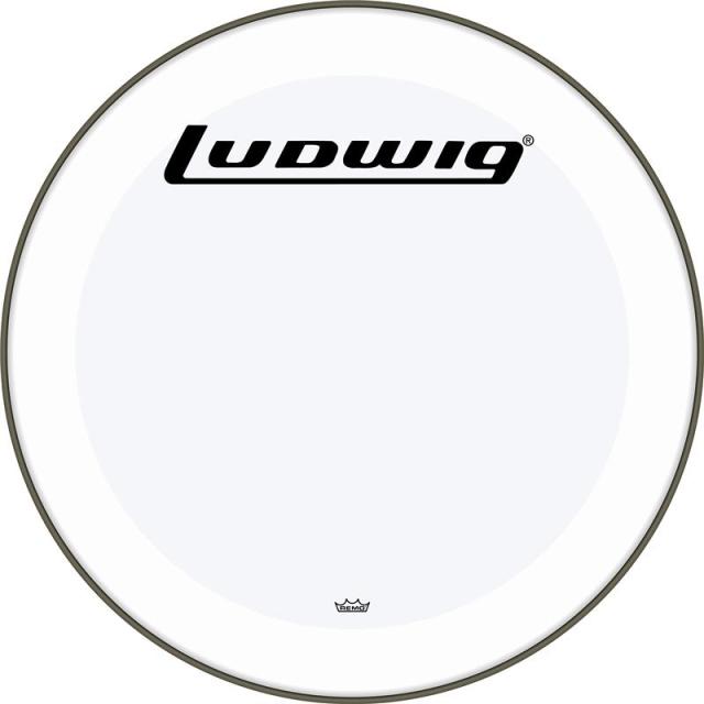 Ludwig LW1222P3SWB [POWERSTROKE 3 Smooth White 22’’ / ブロックロゴ仕様]