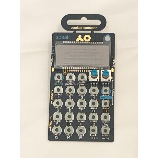 Teenage Engineering USED 中古　PO-35 speak ティーンエイジエンジニアリング ポケットオペレーター