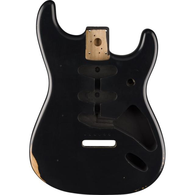Fender USA 【夏のボーナスセール】 Road Worn 50’s Stratocaster SSS Alder Body， Black [0997602506]