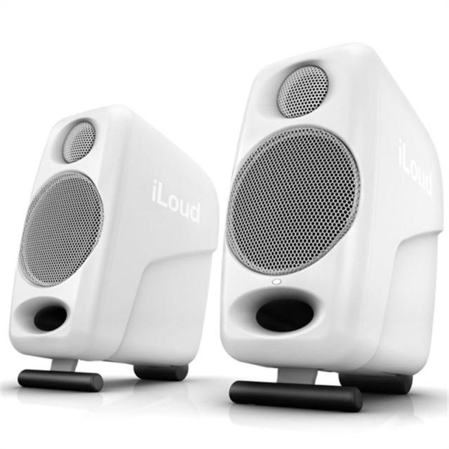 IK Multimedia 【新楽器応援セール】iLoud Micro Monitor White 2025BF + T-RackS 6 Max (ホワイト)(アイケーマルチメディア)(モニタースピーカー)(アイラウド)(DTM)
