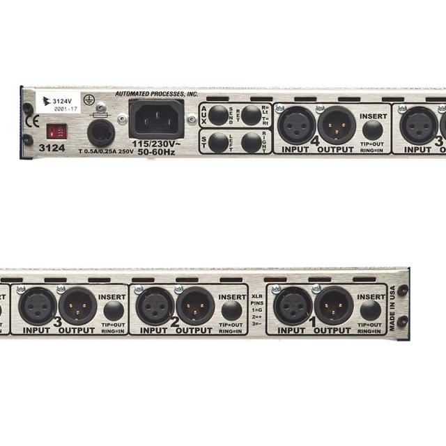 API 3124V (ディスクリート 4ch マイク/ラインプリアンプ/DI) 【お取り寄せ商品・納期3週間程】_3