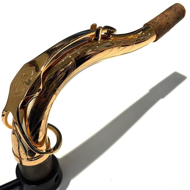 その他ブランド(管楽器・吹奏楽器) USED 中古 テナーサックス用ネックフィル・バロン(Phil Barone) ゴールドラッカー仕上げ