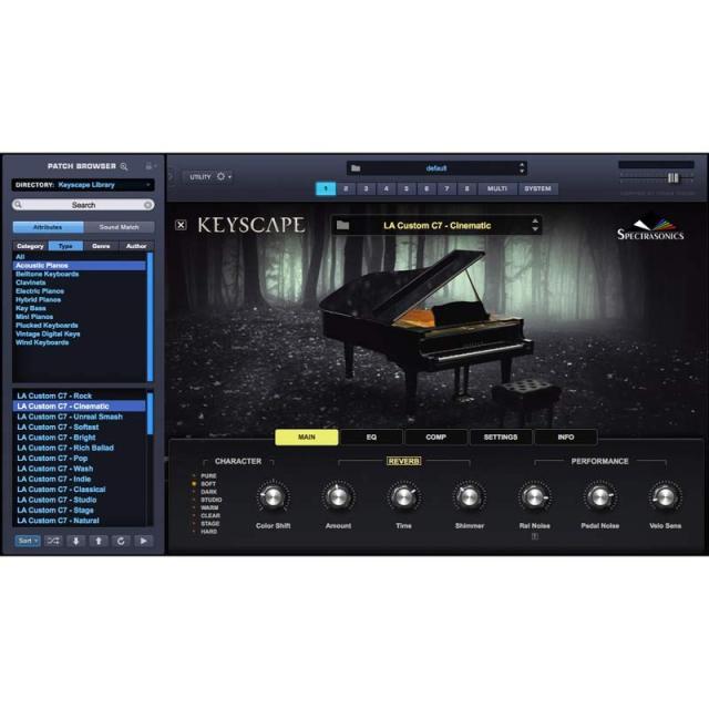 ピアノ音源「Spectrasonics Keyscape」(USB Drive) SPECTRASONICS KEYSCAPE (USB Drive) (スペクトラソニックス