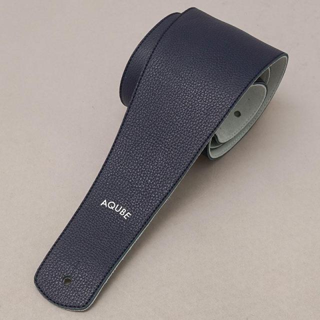 AQUBE MUSIC PRODUCTS 【国産本革ストラップ】SHRINK(Navy) / WIDE / L-Size