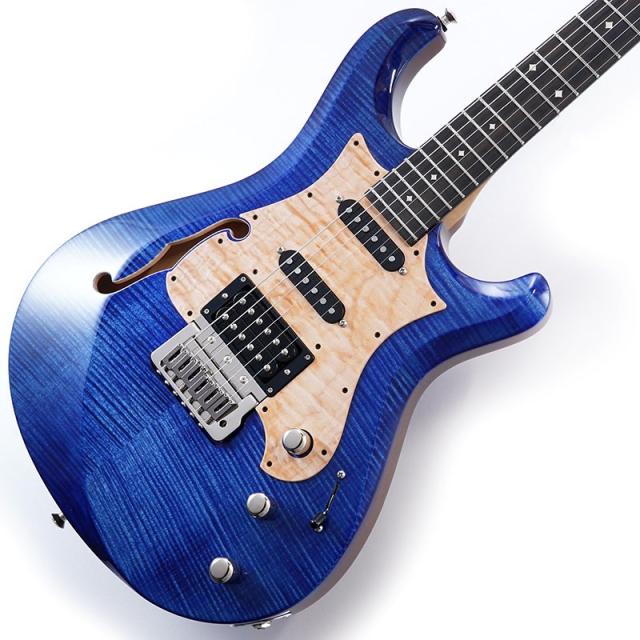 Knaggs Guitars Chesapeake Series Severn Trem HSS Semi-Hollow Ocean Blue Gross #1359【特価】