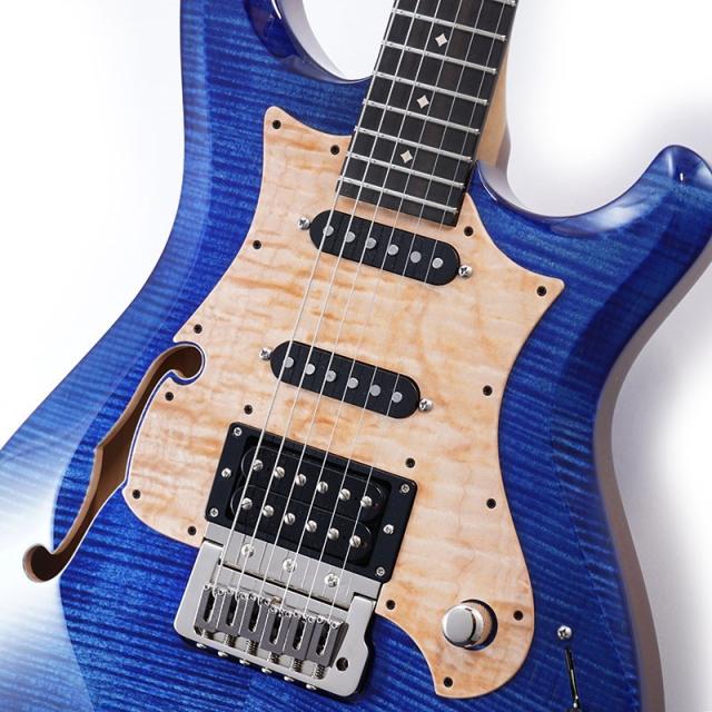 Knaggs Guitars Chesapeake Series Severn Trem HSS Semi-Hollow Ocean Blue Gross #1359【特価】_3