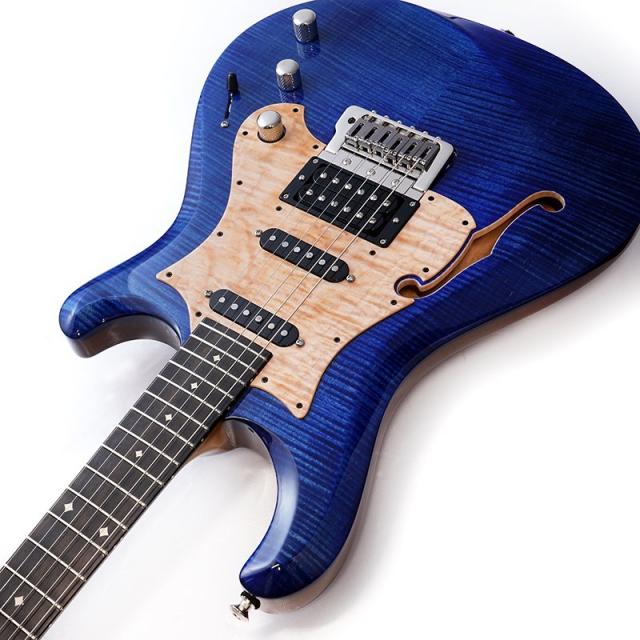 Knaggs Guitars Chesapeake Series Severn Trem HSS Semi-Hollow Ocean Blue Gross #1359【特価】_5