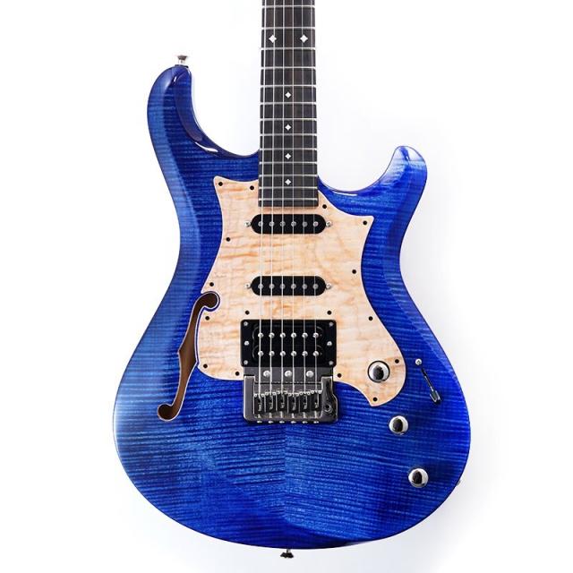 Knaggs Guitars Chesapeake Series Severn Trem HSS Semi-Hollow Ocean Blue Gross #1359【特価】_10