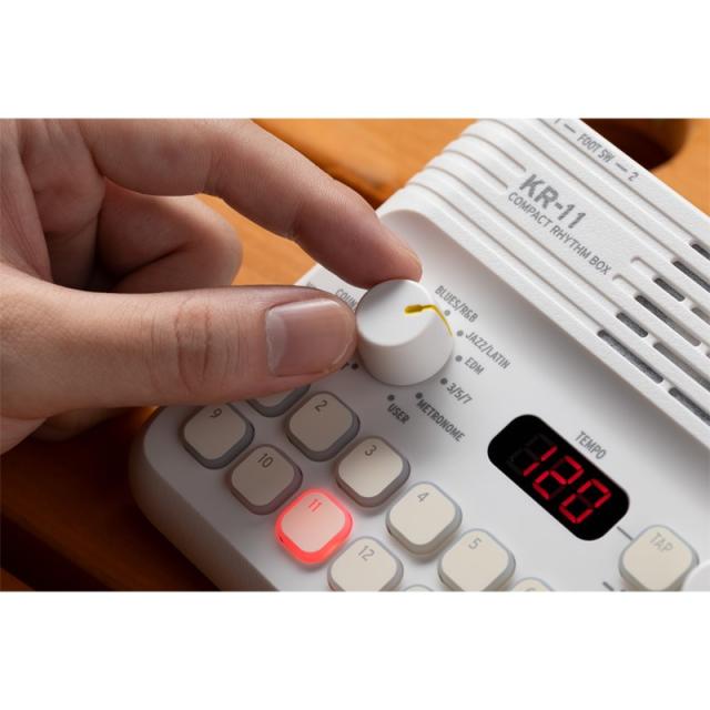 KORG KR-11 純正電源アダプター(KA350)&純正フットスイッチ(PS-3)セット COMPACT RHYTHM BOX_5