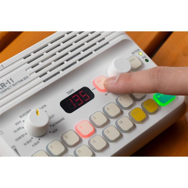 KORG KR-11 純正電源アダプター(KA350)&純正フットスイッチ(PS-3)セット COMPACT RHYTHM BOX_8