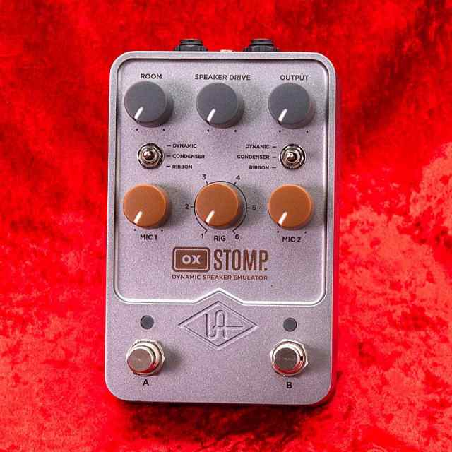 Universal Audio 【USED】UAFX OX Stomp Dynamic Speaker Emulator