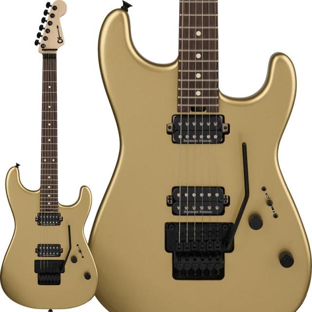 Charvel Pro-Mod San Dimas Style 1 HH FR RW (Pharaohs Gold/Rosewood)