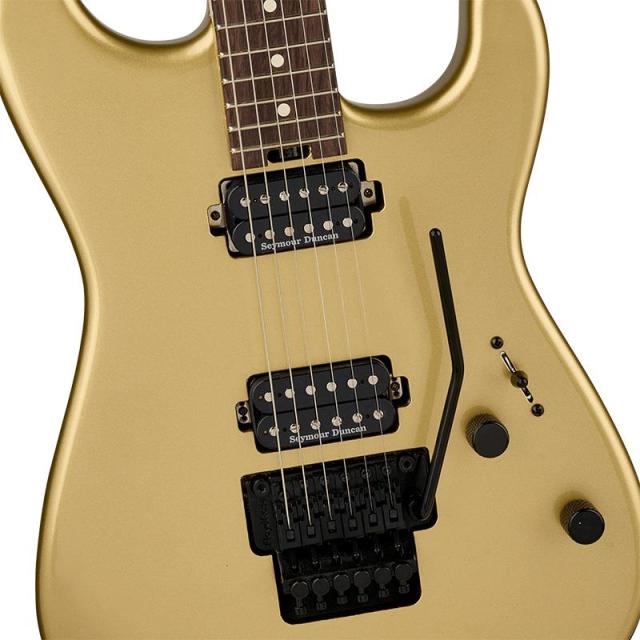 Charvel Pro-Mod San Dimas Style 1 HH FR RW (Pharaohs Gold/Rosewood)_3