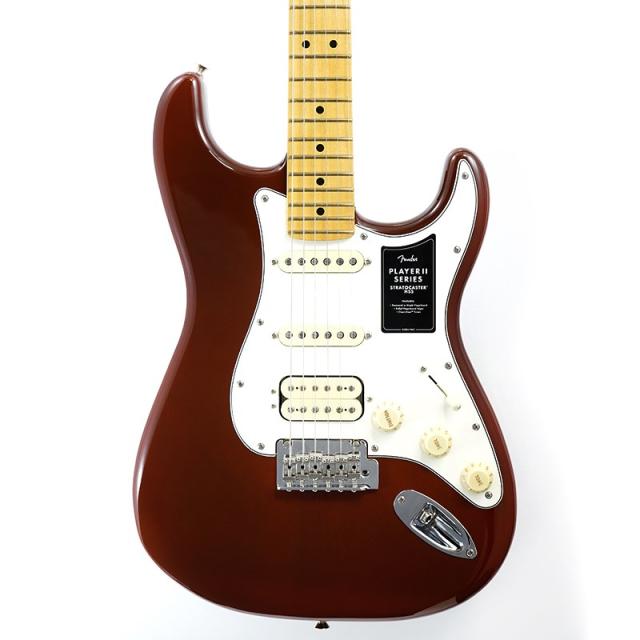 Fender MEX Player II Stratocaster HSS (Transparent Mocha Burst/Maple)[Chambered Body]_9